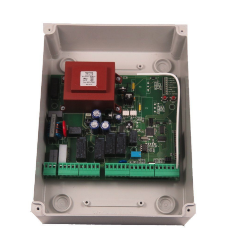 LRX 2212 - elektronická řídící deska pro automatizaci posuvných se zabudovaným radiovým přijímačem